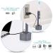 Mueller Sonic Rechargeable Electric Toothbrush with CrossClean Technology - 5 Modes, IPX7 Waterproof, Auto Timer, 3D Cleaning (Grey) - Buy Online on GoSupps.com