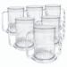 Wide floor two handles drinking cups with anti -spray lid - 6 pieces |Adult drinking aid cups older people Small opening drinking lid double handle dementia arthritis weak grip 6 pieces splash protection lid