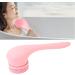 Verdant Touch Electric Bathing Brush Set 360 Rotating Long Handle Body Scrubber with 3 Heads | Pink | International Shipping - Buy Online on GoSupps.com