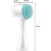 Facial Cleansing Brush 2 Pcs 2 In 1 Face Brush 3D Facial Brush with Soft Bristles Double Sided Silicone Wash Brush Exfoliating Brush for Deep Cleansing Removing Blackhead and Massaging (PINK & BLUE) - Buy Online on GoSupps.com