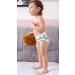 Petit Lulu Training Pants | Size L (32-41.9 lbs) | Fluffy Organic | Cloth Diaper Potty Trainer | Pull Up Nappy | Washable & Reusable | Made in Europe (Forest Friends) - Buy Online on GoSupps.com