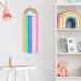 FIOBEE Rainbow Hair Bows Holder & Unicorn Clips Organizer - Wall Hanging Baby Girls Room D cor - Buy Online on GoSupps.com