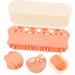 COOLHIYA dust-proof makeup brush storage holder makeup brush makeup brush drying holder brush cleaner the brush brush Storage rack Miss container cosmetic brush three generations - Buy Online on GoSupps.com