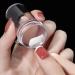 Ignire French Tip Nail Stamp 2 Pc Nail Art Stamper Kit Clear Silicone Nail Stamping Jelly Stamper For Long & Short Nails with Scraper Nail Stamper Kit for French Manicure Home DIY Nail Salon - Buy Online on GoSupps.com