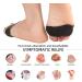 Metatarsal Pads - 4 Pairs Ball of Foot Cushions for Pain Relief | Bunion & Forefoot Foot Pads for Men & Women - Comfort & Support (Black - Buy Online on GoSupps.com