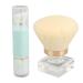 Dual Ended Makeup Brush 2pcs Strong Powder Grasping Loose Powder Brush Storage Box 360 Degree Rotation for Blusher