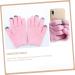 minkissy 8 Pairs Moisturizing Gloves Gels Hand Cover Essential Oil Mittens Touch Screen Gloves Gels Gloves Dry Cracked Gloves Dry Hands Touchscreen Gloves Polyester Cosmetic Miss Pink Spa - Buy Online on GoSupps.com