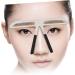 Housoutil Eyebrow Brow Stencils Three-point Positioning Design Ruler Tool Three-point Balance Positioning Kit Kits Stainless Steel medium As Shown - Buy Online on GoSupps.com