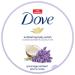 Dove Exfoliating Body Polish Body Scrub Crushed Lavender & Coconut Milk 10.5 oz - Gentle Exfoliation for Silky Smooth Skin - Buy Online on GoSupps.com