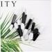 Eye shadow stick 50pcs Disposable Double Ended Sponge Eye Shadow Applicators Dual Sided Eyeshadow Brush Sponge Tipped Oval Makeup Applicator Black Handle - Buy Online on GoSupps.com