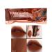 Beauty glazed chocolate lipstick matt lip glaze with matt smooth plush matt excellent waterproof performance lip gloss sexy red lips make-up cosmetics # 112 dark brown