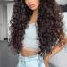 Shop Brazilian Curly Wave Lace Front Wig | Long Synthetic Wavy Hair for Women - Perfect for Everyday Cosplay & Halloween - Buy Online on GoSupps.com