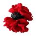 Rose Hair Clips for Women Large Rose Flower Hairpin | Floral Hair Clips Non Slip Strong Hold Blooming Rose Claws Clips for Thin Hair and Thick Hair 11 cm