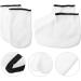 2 Pairs Hand and Foot Mask Body Wash Mitts Wax Tools Boot Glove Wax Treatment Tools Supply Exfoliating Boots Thermal Mitten Gloves Feet Care Mask Polyester Remover White Spa - Buy Online on GoSupps.com