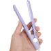 Mini Hair Straightener & Curling Iron 2-in-1 | Ceramic Small Hair Styler | Smart Temp | Travel-Friendly Design | Healthier Hair Protection | Purple - Buy Online on GoSupps.com