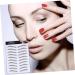 OHPHCALL Authentic Eyebrows 4pcs Eyebrow Stickers Makeup Eyebrow Transfer Brow Shaper Imitation Eyebrow Template 6 Proof 21x15cm Brown - Buy Online on GoSupps.com