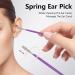 Pleteffect Ear Cleaner 2024 | Professional Earwax Removal Tool Set in Multiple Colors (Purple + Yellow) - Best Ear Cleaning Solution for All - Buy Online on GoSupps.com