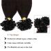 SEGO SONNGING Real Hair Extensions - 100 Strands U-Tip Keratin Remy Human Hair Natural Black #1B 22 - Buy Online on GoSupps.com