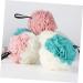 Balacoo 2pcs Mesh Sponge Shower Ball - Large Bath Pouf for Women | Ultra Soft & Durable - Buy Online on GoSupps.com