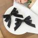 hgnxa Ribbon w Elegant 2000s Style Side Clip w Hair Clip Elaborate Gothic w Style Large wknot Balletcore Black - Buy Online on GoSupps.com