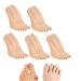 Sofeet Bunion Socks Projoint Antibunions Health Sock Sofeet Anti-bunions Health Socks Sock Align Toe Socks for Bunion Bunion Relief Socks Split Toe Orthopedic Compression Bunions Socks (Beige -5)