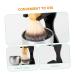 4-Piece Men's Grooming Kit - Portable Shaving Set with Cream Brush & Wood Shaving Cup - Buy Online on GoSupps.com