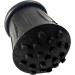 22mm Heavy Duty Rubber End Ferrules for Walking Stick, Crutches & Zimmer Frames (2 Pack) - Buy Online on GoSupps.com