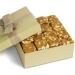 Gourmet Peanut Brittle Gift Box - by Its Delish | Handmade Old-Fashioned Style | Beautiful & Delicious Square Cut Pieces 16 Oz Peanuts Brittle | Christmas Stocking Stuffer Holiday Gifts | Vegan Kosher Classic Peanut Brittle