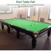 Homaisson 8.5ft Pool Table Felt Cloth for 8ft Tables - Nylon & Felt Blend, 6 Cloth Strips, Superior Stretching Capacity - Ideal for Home, Clubs, Bars - Buy Online on GoSupps.com