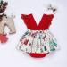 OFIMAN Baby Girl Romper Dress Set | Newborn Lace Floral Outfit | Backless Sunflower Summer Dresses | Christmas Elk | 12-18 Months - Buy Online on GoSupps.com