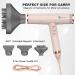 Slopehill Ion Hair Dryer 2000W - 110 000 RPM Quick Drying Magnetic Diffuser Low Noise & Bioceramic Technology - Perfect for Home Travel & Salon - Pink - Buy Online on GoSupps.com