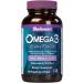 Bluebonnet Omega-3 Kosher Fish Oil - 120 Vegetarian Softgels for Heart & Brain Health - Buy Online on GoSupps.com