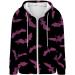 Halloween Costumes Printed Hooded Pull Out Zipper Pocket Jacket Warm Sweaters Women Winter Large Purple - Buy Online on GoSupps.com