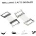 Buy Healifty 100Pcs Elastic Aluminum Buckle Replacement Clips - Durable Metal Clip for Sport Tape - White Accessories with High Elasticity - International Shipping Available - Buy Online on GoSupps.com