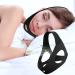 Anti Snoring Chin Strap 2023 Upgraded Adjustable Stop Snore Chin Strap Professional Effective Anti Dry Mouth Chin Strap Stop Noise for Men Women Breathing Chin Strap Relief Sleep Aid Devices (Black)