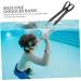  SUPVOX SUPVOX Replacement Strap For Diving Mask Key Carabiner Goggle Strap Sharpener Dive Clip Replaceable Goggle Strap Tinted Safety Glasses Keys Snap Button Silica Gel Black 1 - Buy Online on GoSupps.com