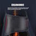 Air-Mesh Back Bandage for Men & Women | Pain Relief Lower Back Support | Adjustable Non-Slip Lumbar Belt with Heating Cushions - Buy Online on GoSupps.com