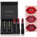 3 Color Matte Finish Lipstick Highly Pigmented Longwear Creamy Lip Stick Non-Sticky Cup Lip Beauty Makeup for Women & Girls (Set B)