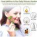 Buy Jade Roller & Gua Sha Facial Massager - 100% Natural Stone for Skin Healing Wrinkle Reduction & Serum Application | Shop Now - Buy Online on GoSupps.com