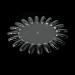 Honbay 20PCS Plastic False Nail Swatches Wheels - Manicure Nail Art Color Display Wheel - Buy Online on GoSupps.com