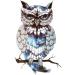 Large Owl Temporary Tattoos - Set of 6 Sheets for Men, Women, and Teens - Buy Online on GoSupps.com