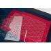 THEALESE Sashiko Stencil - Diamond Wave Embroidery Pattern for Quilting - Buy Online on GoSupps.com