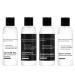 EONFAVE Shampoo Conditioner Body Wash Set - Amino Acid Skin Care Set Travel - Portable Fluffy Shampoo Long Lasting Body Wash - Nourishing Body Lotion for Travel