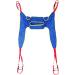 Transfer Nursing Sling Lift Toileting Sling Universal Body Transfer Sling Full Body Lift Sling Divided Leg Shower Sling Transfer Belt for Elderly Disabled Large - Buy Online on GoSupps.com