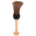 FOMIYES Hair Cutting Brush Duster Barber Supplies Salon Shave Brush Barber Brush for Hair Salon Male Shaving Brush Barber Brush with Handle For Men Beard Wood Man