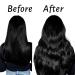 Hotlulana 100% Real Hair Tape Extensions - Deep Black 14 Inch (35cm) - 20PCs Invisible Remy Skin Weft - Buy Online on GoSupps.com