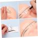  SOLUSTRE SOLUSTRE 10 Pieces Eyebrow Positioning Measuring Stencil Ruler Eyebrow Stamp Stencil Ruler Stirrups DIY Eyebrow Trimmer Disposable PVC - Buy Online on GoSupps.com