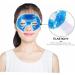 Ipetboom Pvc Shading Ice Sleep Eye Cooling Eye Patch For Sleeping Cooling Eye Pads Cold Hot Compress Eye Shades for Sleep Facial Ice Valid Bead Gel To Sleep 20x10.5x0.8cm Blue - Buy Online on GoSupps.com