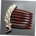 DOITOOL Decorative Side Hair Combs Different Occasions Girls Hair Styling Side Hair Combs Fine Hair Durable Wave Teeth Hair Combs Women Hair Comb Women's Vintage Rhinestone - Buy Online on GoSupps.com