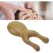 Sandalwood Gua Sha Facial Tool | Tension Relief & Multifunctional Acupressure Massager for Face Nose & Eyes - Shop Internationally - Buy Online on GoSupps.com